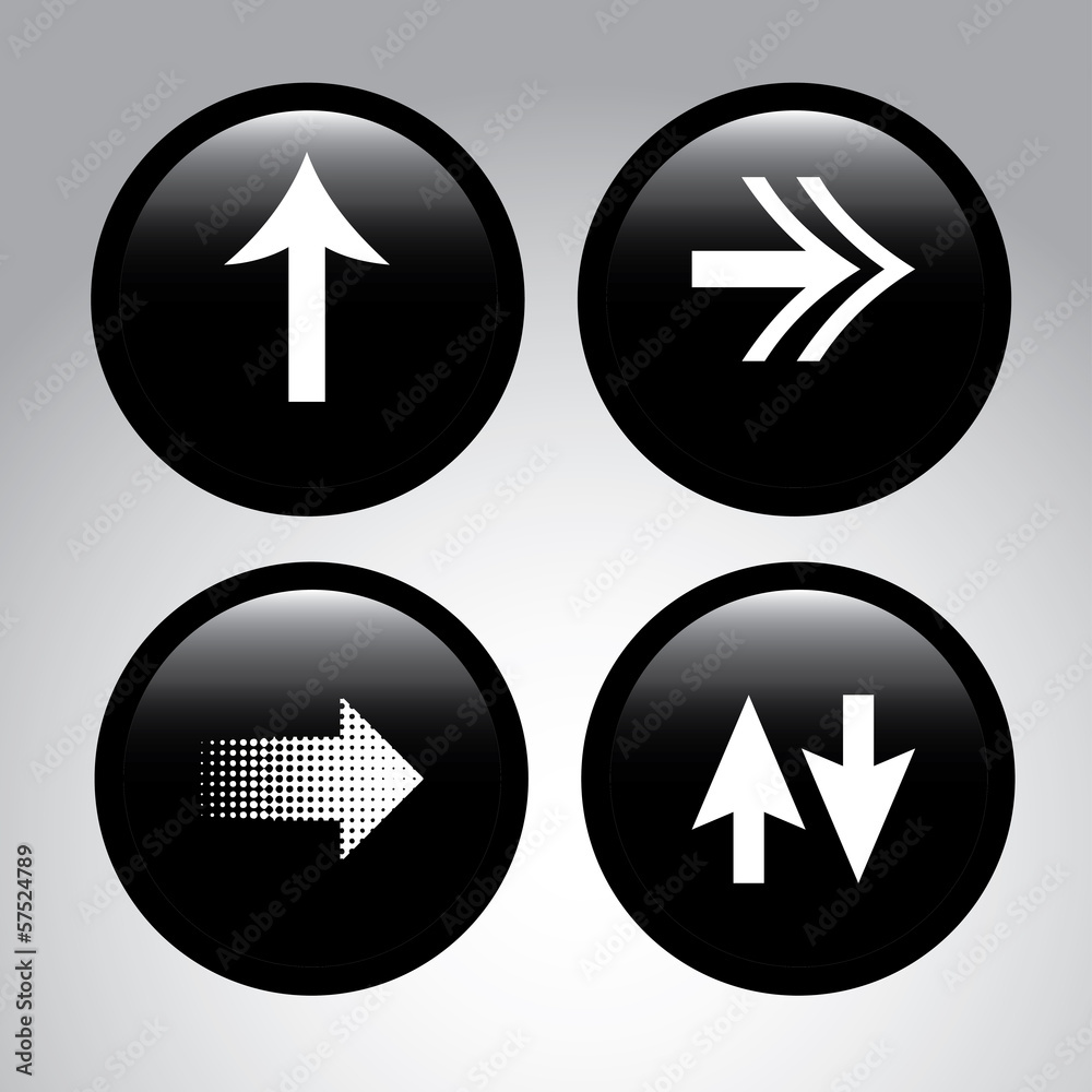 arrows buttons arrows buttons