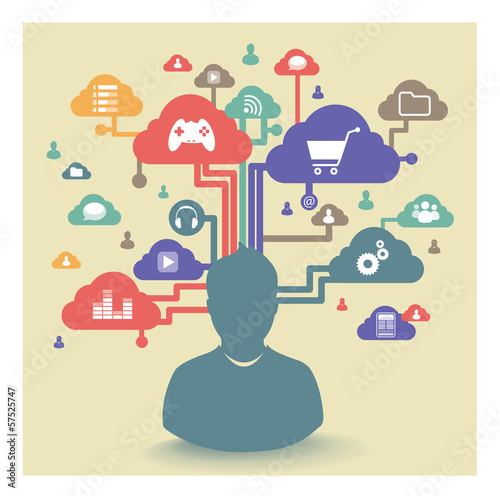 infographie : la consommation sur le web