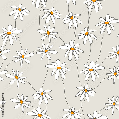 seamless daisies