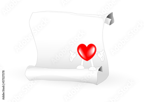 message d'amour