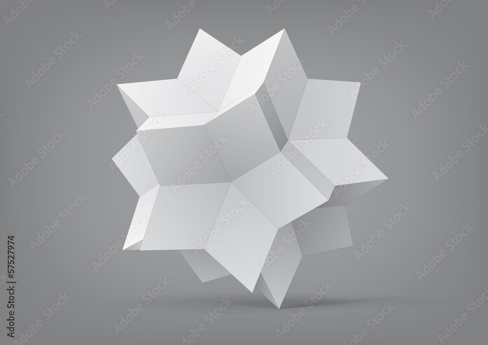 rhombic hexecontahedron for graphic design rhombic hexecontahedron for graphic design