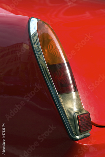 Vintage car tail light