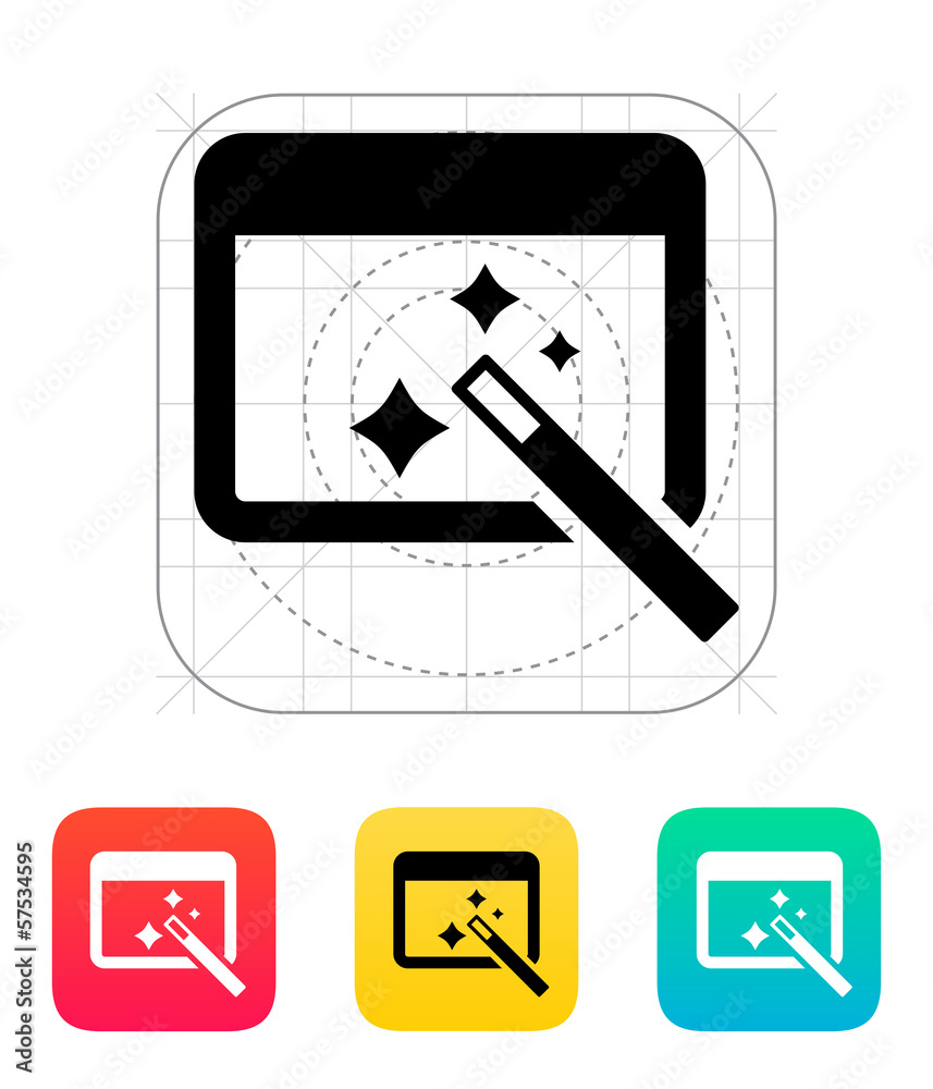 Magic application icon. Magic application icon.