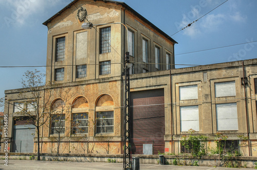 An old disused factory