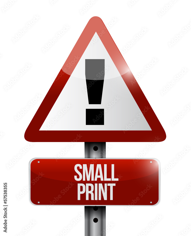 small print road sign illustration design small print road sign illustration design