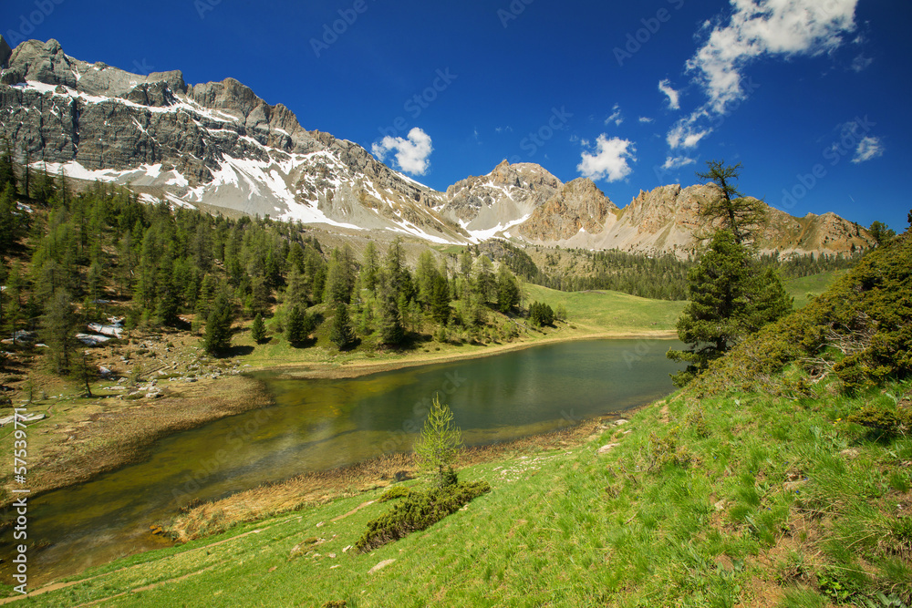 Lac Miroir  Hautes-Alpes