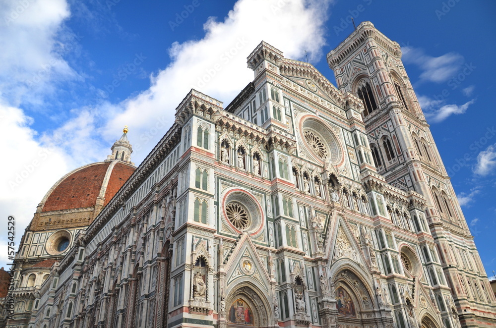 Fototapeta premium Katedra Santa Maria del Fiore we Florencji, Włochy