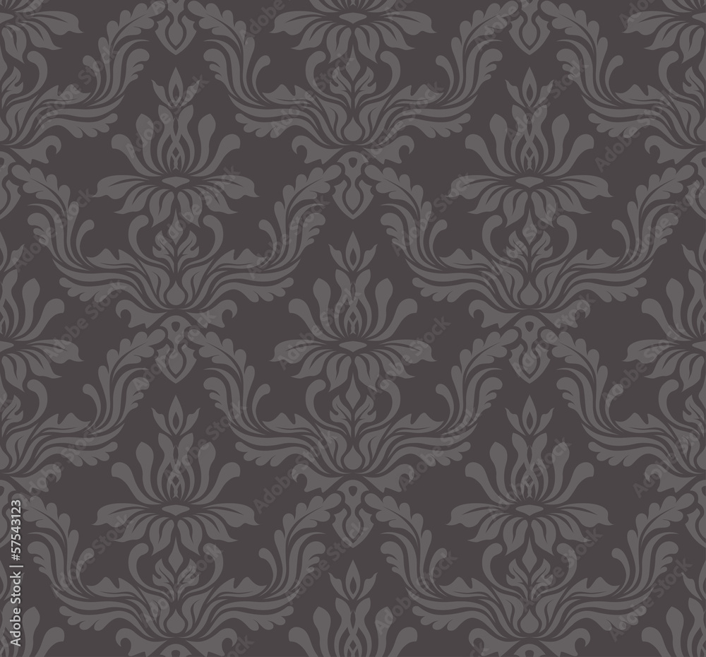 Damask seamless vector pattern Damask seamless vector pattern