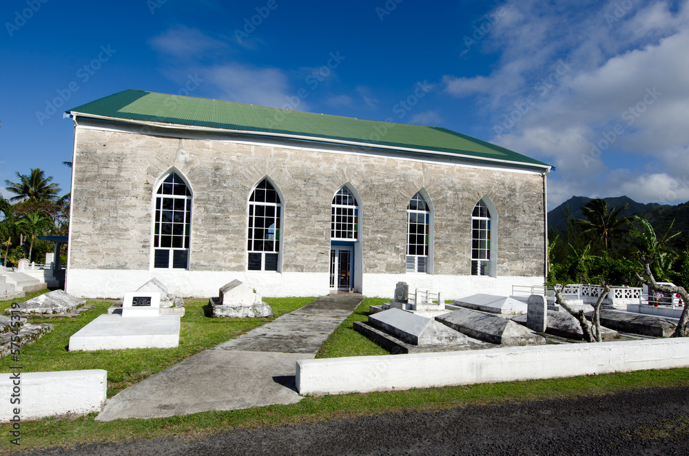 Titikaveka Church in Rarotonga Cook Islands. Titikaveka Church in Rarotonga Cook Islands.