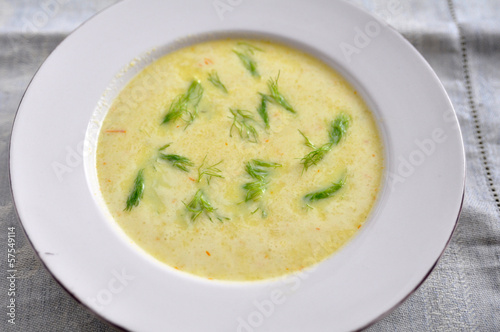 Fenchel Safran Suppe photo