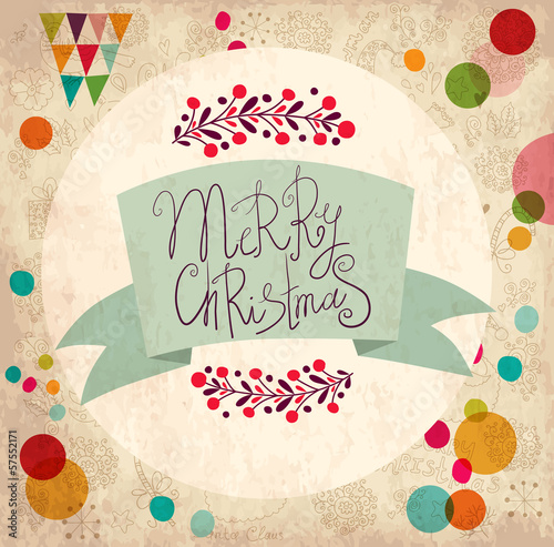 Vector Christmas card