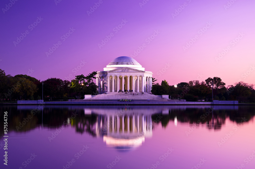 Thomas Jefferson Memorial in Washington DC, USA