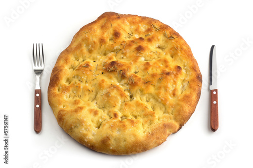 tasting focaccia