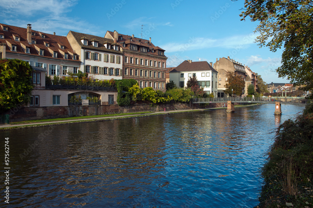 Strasbourg, Frankreich, Elsass, Kanal,