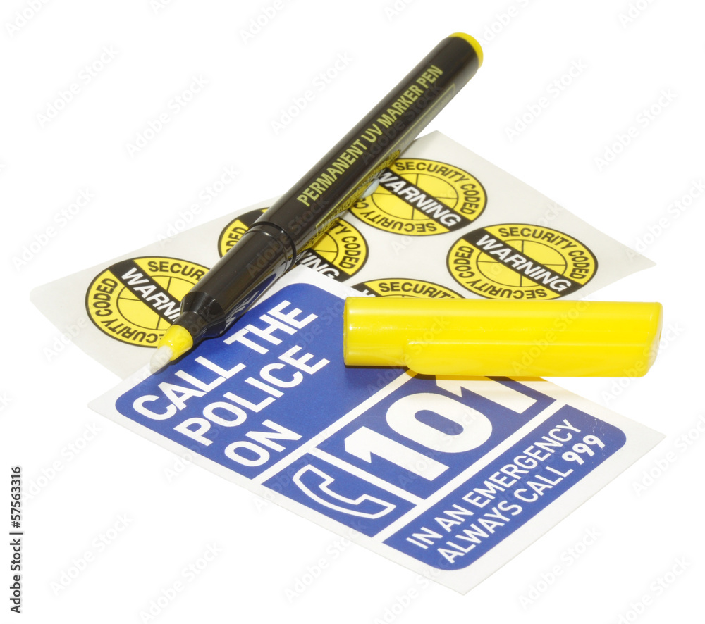 Fototapeta premium Ultraviolet Security Marker Pen