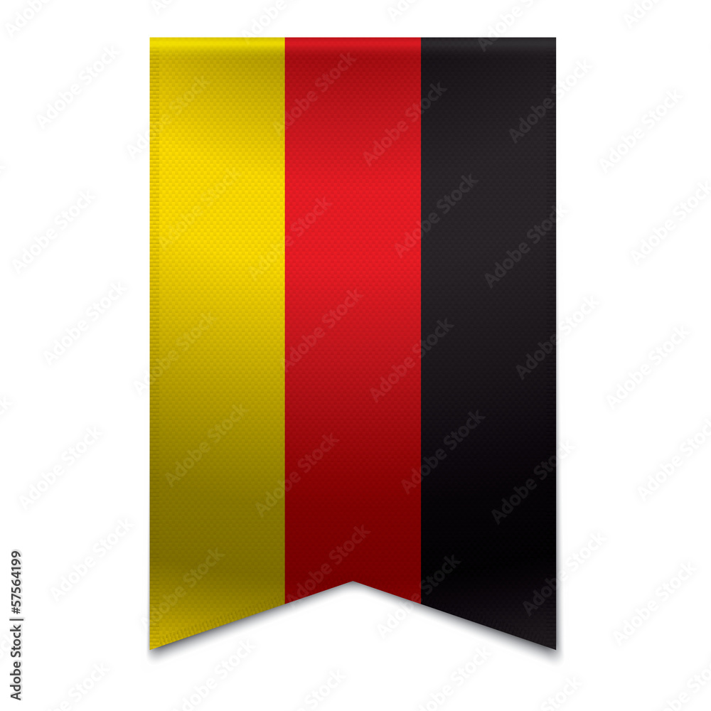 Ribbon banner - german flag