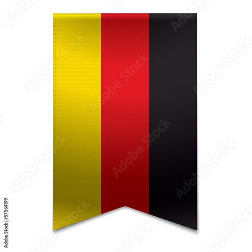 Ribbon banner - german flag