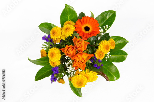 Blumenstrauss gelb orange 3