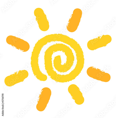 Sun painting