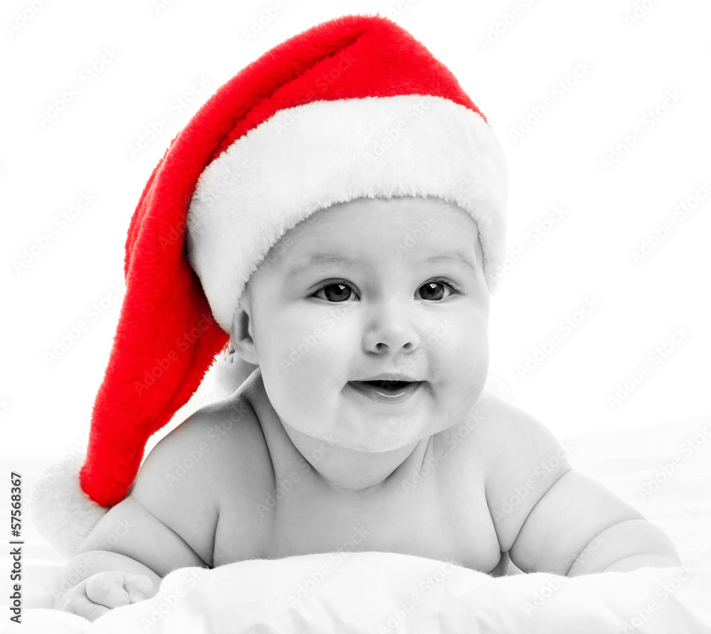 Baby in a red hat Baby in a red hat