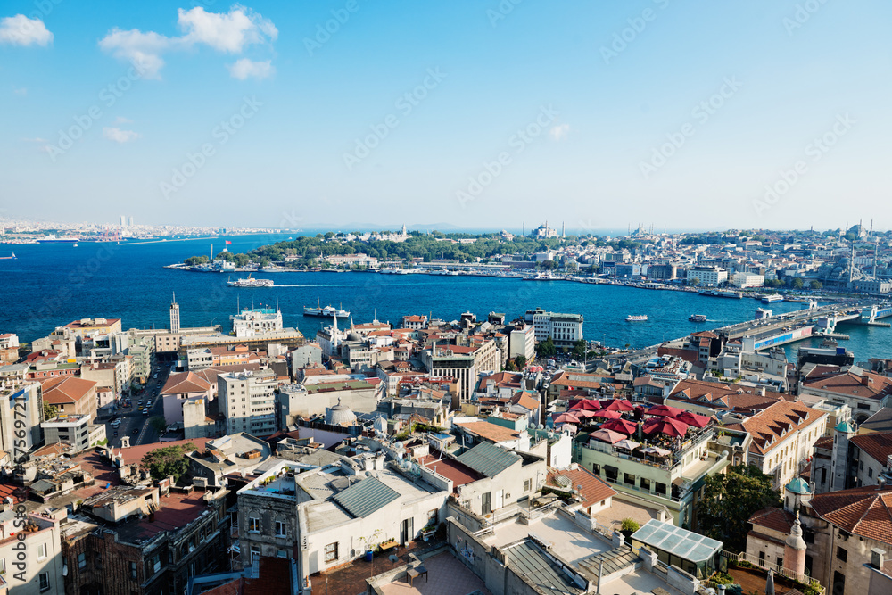 Istanbul View from Galata tower