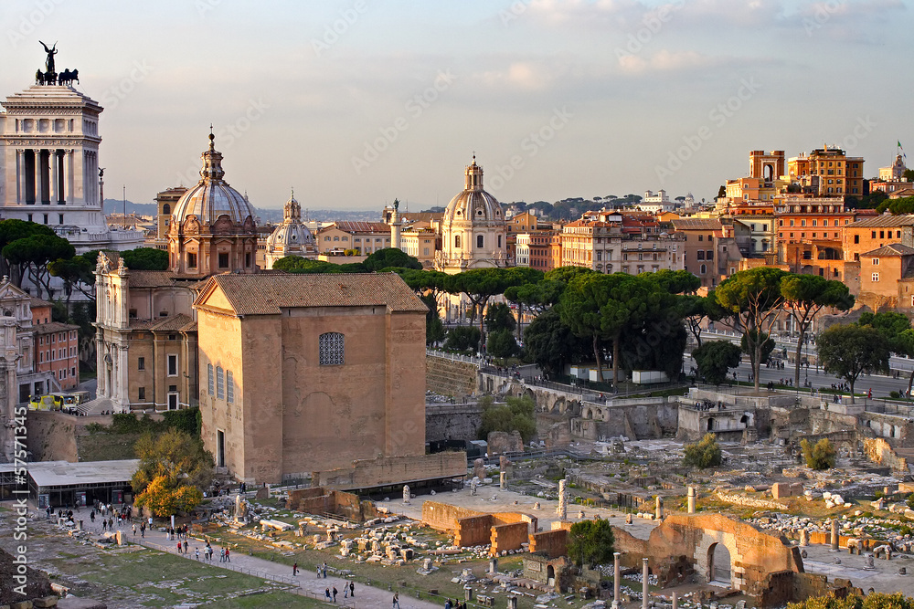Rome, view from the Palatine