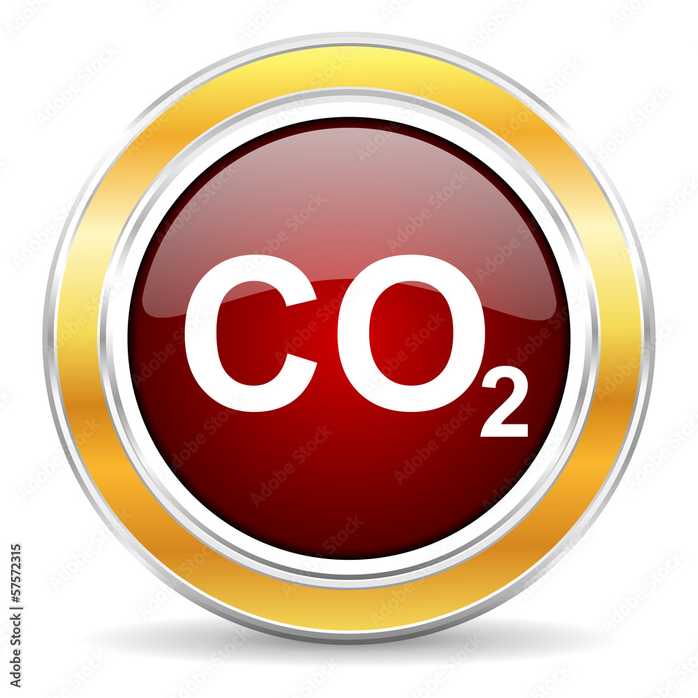 carbon dioxide icon carbon dioxide icon