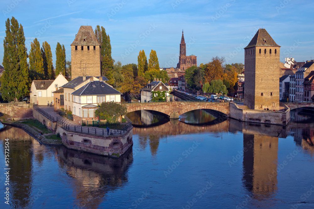 Strasbourg, Frankreich, Elsass, Kanal,  Petite France,