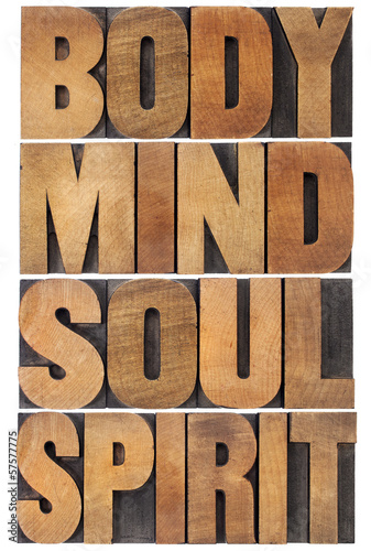 body, mind, soul and spirit