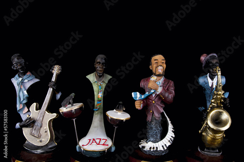 Slika na platnu Jazz Band 3
