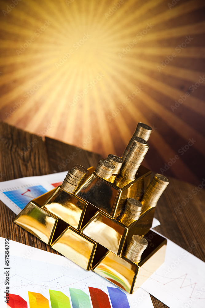 Gold bar and sunshine Gold bar and sunshine
