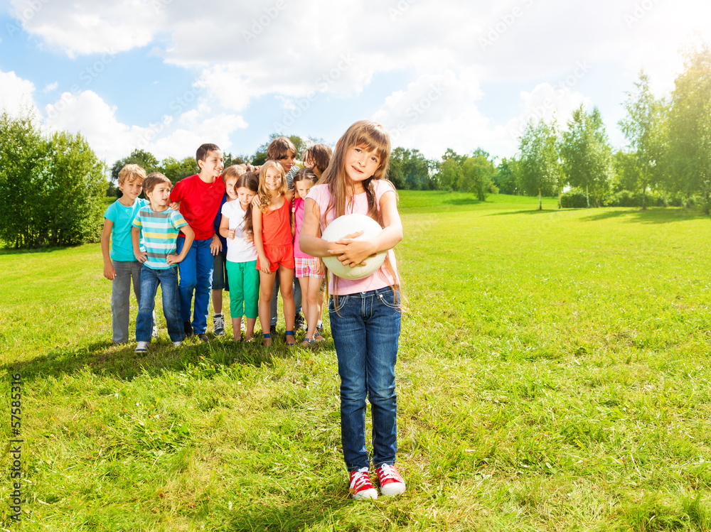 Obraz premium Me and my team