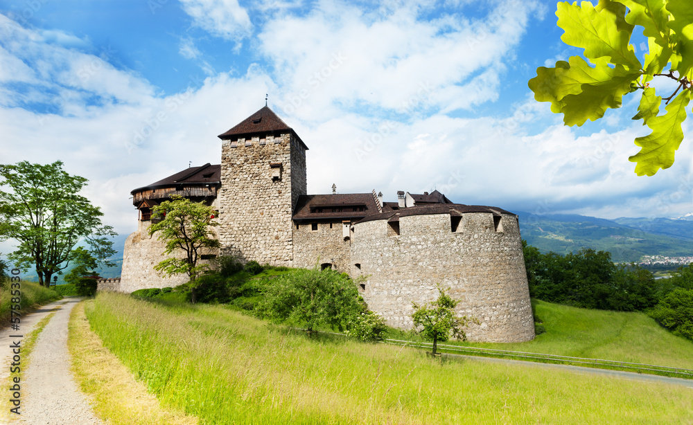 Vaduz prince castle