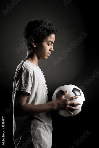 Teenage Soccer Player © stokkete
