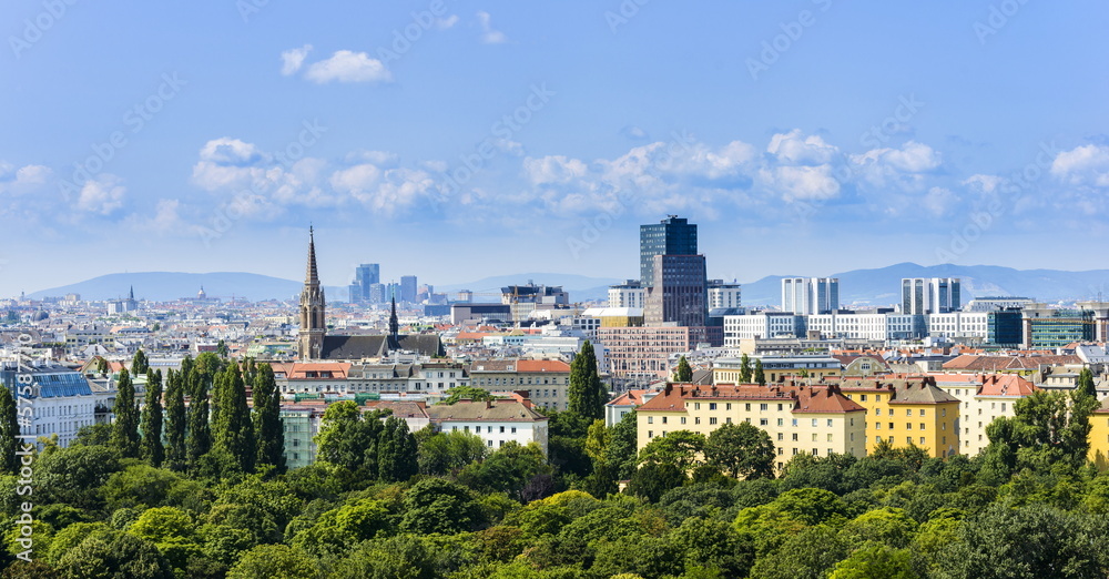 Obraz premium Wien Skyline