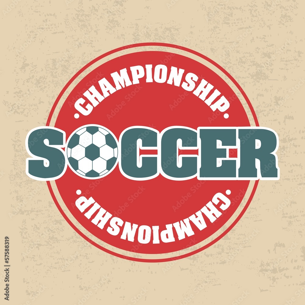 Obraz premium soccer design