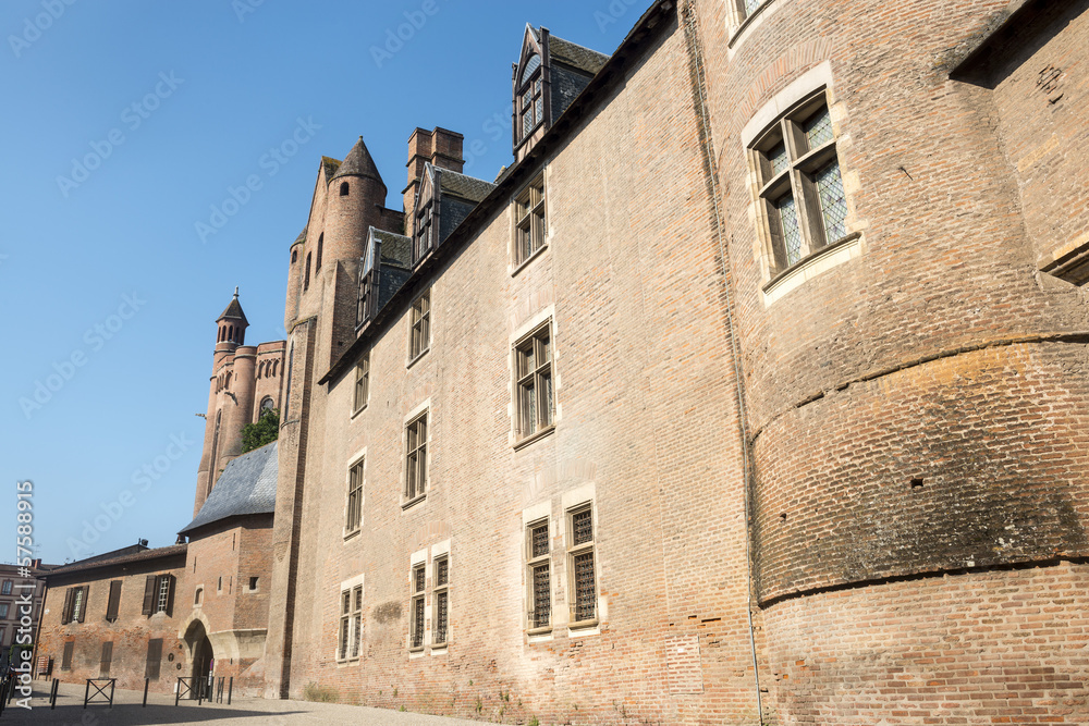 Albi, Palais de la Berbie and Cathedral