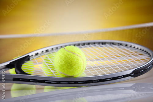 Tennis racket and ball © Sebastian Duda