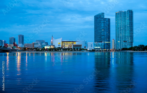 Downtown Miami Skyline