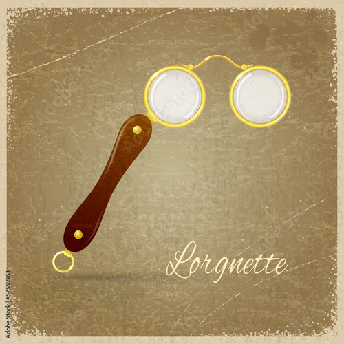 Illustration of an ancient monocle