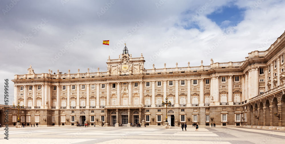  Royal Palace. Madrid, Spain