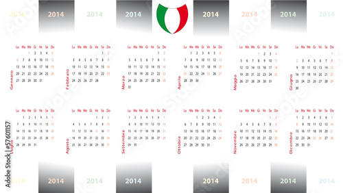 calendario 2014 bianconero