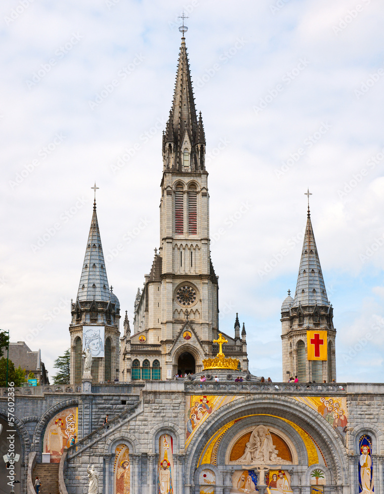 Basilica of the Rosary, Lourdes, France