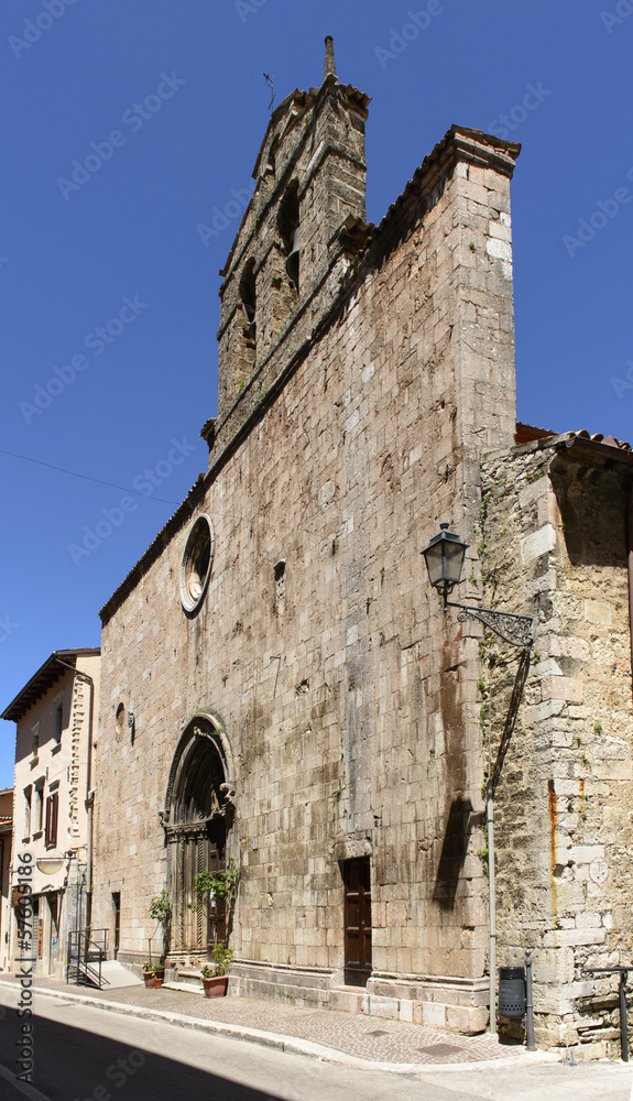 Romanesque church, Leonessa