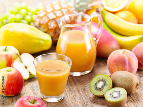 Bild auf Leinwand Multi Saft