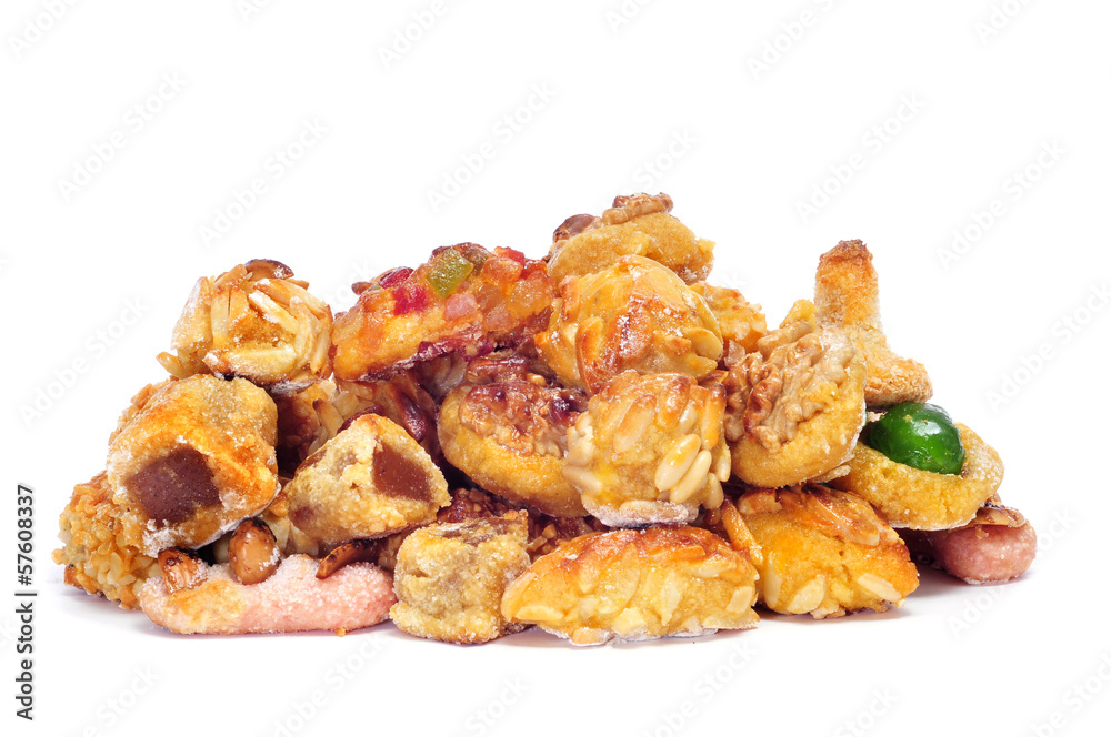 panellets, typical pastries of Catalonia, Spain, eaten in All Sa panellets, typical pastries of Catalonia, Spain, eaten in All Sa