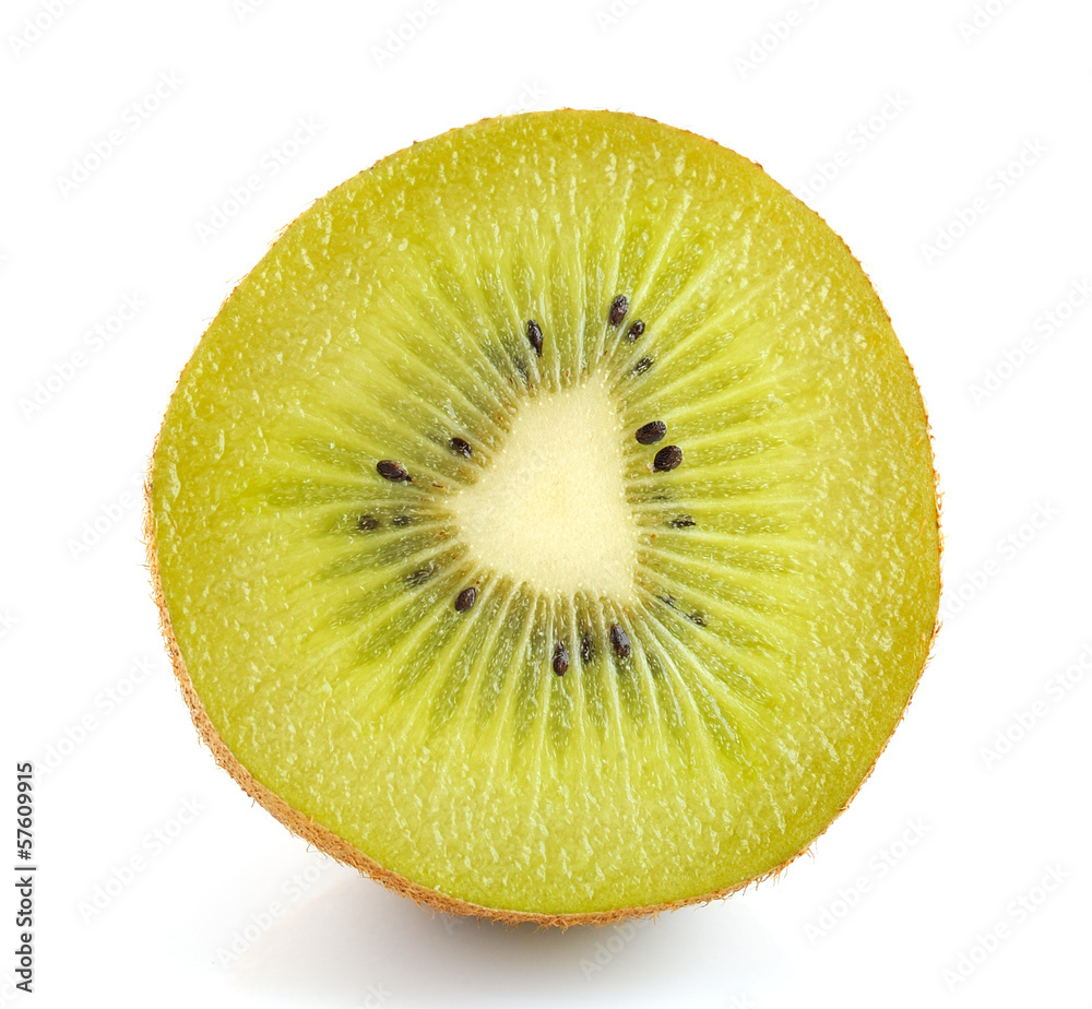 Juicy kiwi fruit isolated on white background Juicy kiwi fruit isolated on white background