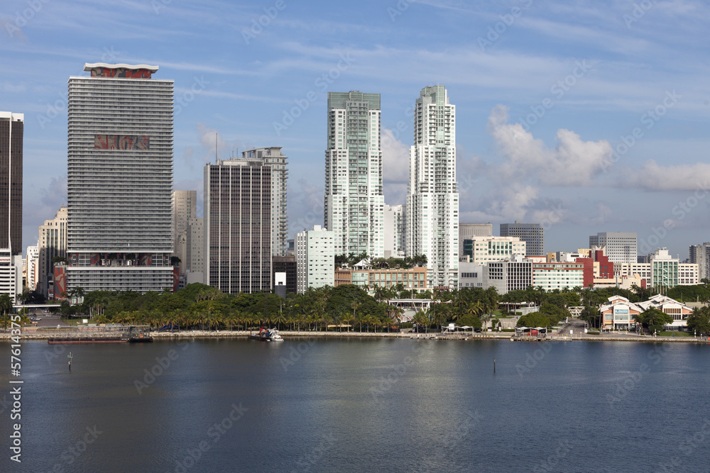 Obraz premium Oceanfront von Miami Beach