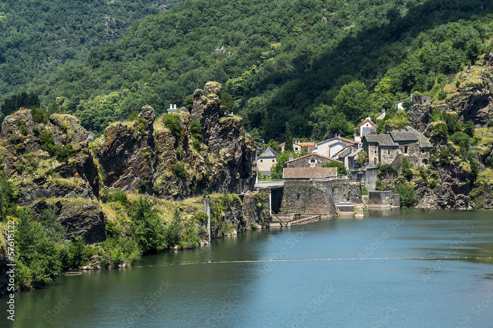 Fototapeta premium Ambialet (Tarn, France)