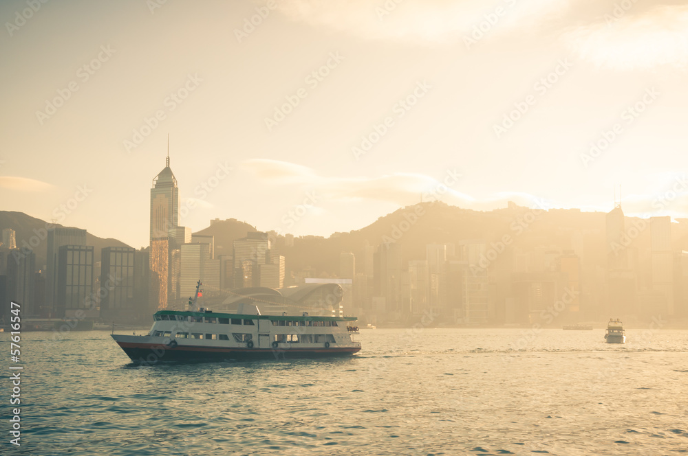 Fototapeta premium Hong Kong Skyline